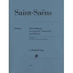 Saint-Saëns - Der Schwan voor cello en piano (Ed. Henle)