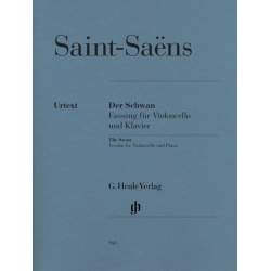 Saint-Saëns - The swan for cello and piano (Ed. Henle)