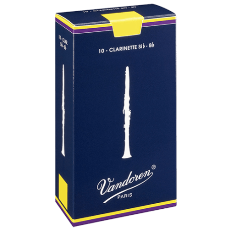 Vandoren Traditional Bb clarinet reeds