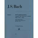 Bach - 3 Sonaten voor Gamba BWV 1027-1019. Edition voor altviool