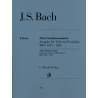 Bach - 3 Sonaten voor Gamba BWV 1027-1019. Edition voor altviool