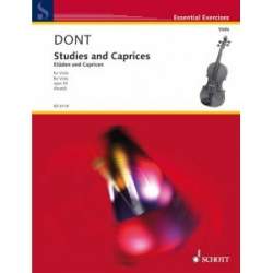 Dont - Studies and caprices op.35 for viola