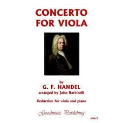 Handel - Concerto for viola and piano