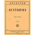 Kreutzer - 42 studies for viola