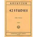 Kreutzer - 42 studies voor altviool