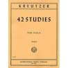 Kreutzer - 42 studies for viola