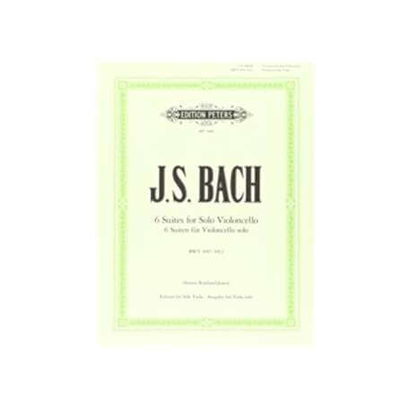 Bach - 6 suites BWV 1007-1012 pour alto