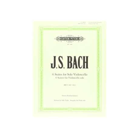 Bach - 6 suites BWV 1007-1012 voor altviool