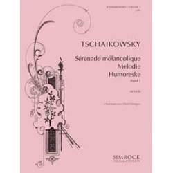 Tchaikowsky - Serenade Mélancolique, Mélodie en Humoresque voor cello en piano