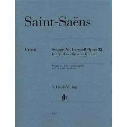 Saint-Saëns - Sonate n°1 in c moll voor cello en piano