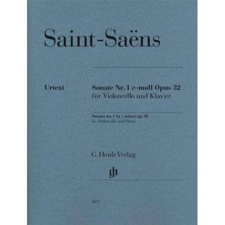 Saint-Saëns - Sonate n°1 in c moll for cello and piano