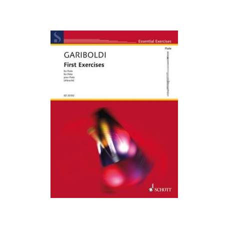 Gariboldi - First exercises pour flûte