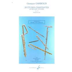 Gariboldi - 20 Etudes chantantes op.88 for flute