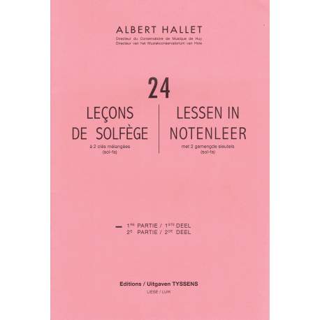 Hallet - 24 lessen in notenleer