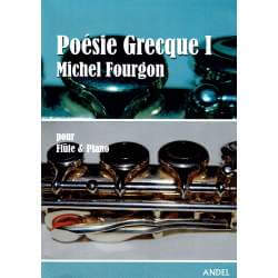 Fourgon - Poésie grecque I for flute and  piano