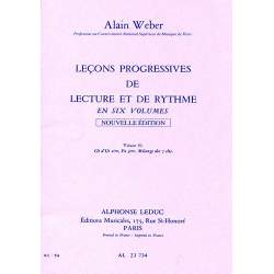 Weber - Leçons Progressives de Lecture et de Rythme book 6