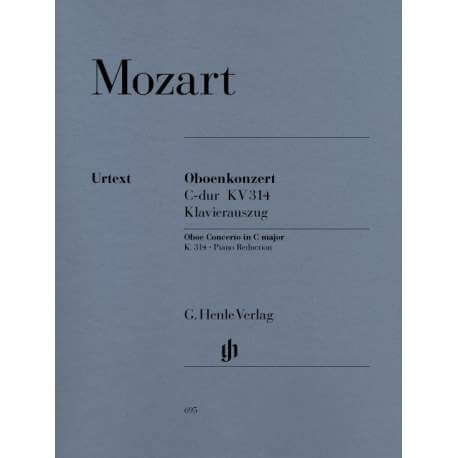 Mozart - Oboenkonzert in C-dur KV 314 voor hobo en klavier
