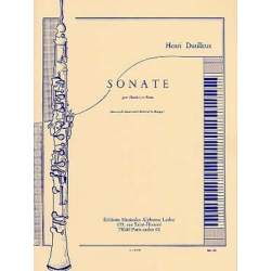 Dutilleux - Sonate voor hobo en piano