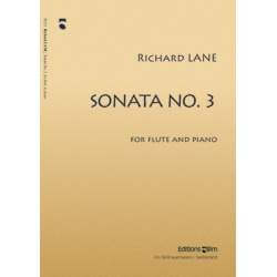 Lane - Sonate Nr 3 voor fluit en piano