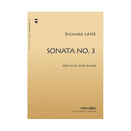 Lane - Sonate Nr 3 pour  flûte et piano