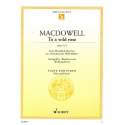 Macdowell - To a wild rose opus 51/1 pour flûte et piano