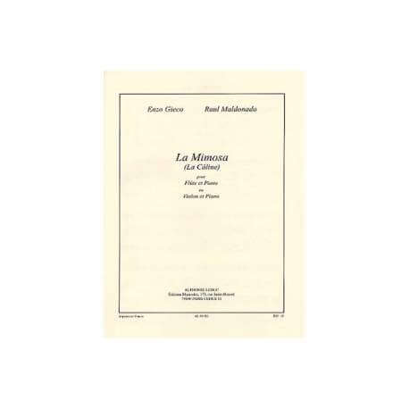 Gieco - La mimosa for flute or violin and piano