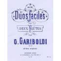 Gariboldi - Six duos faciles op.145 pour deux flûtes