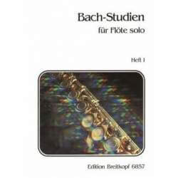 Bach - Etudes vol.1 pour flûte
