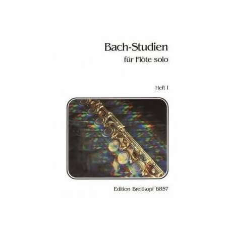 Bach - Etudes vol.1 pour flûte