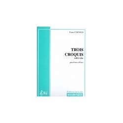 Cornelis - Trois croquis Opus 13b pour flûte et piano