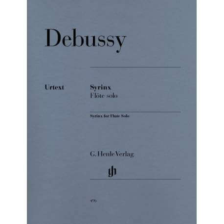 Debussy - Syrinx for flute (ed. Henle)