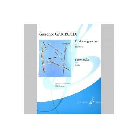Gariboldi - Etudes mignonnes op.131 pour flûte