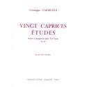 Gariboldi - Vingt Caprices études faciles et progressifs pour flûte seule op.333