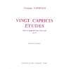 Gariboldi - Vingt Caprices études faciles et progressifs for flute op.333