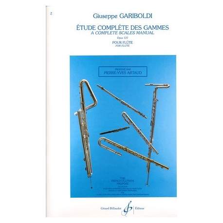 Gariboldi - Etude complète des gammes op.127 for flute