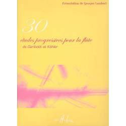 Gariboldi - 30 Etudes progressives pour flûte