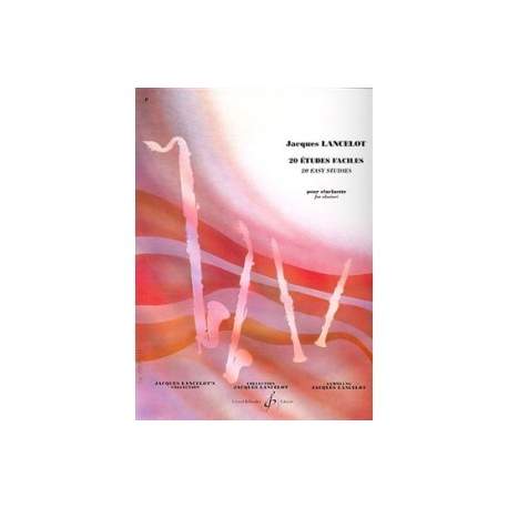 Lancelot - 20 easy studies voor klarinet