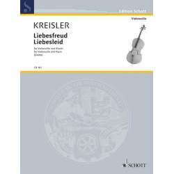 Kreisler - Liebesfreud and Liebesleid for cello and piano
