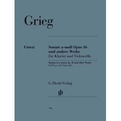 Grieg - Sonate en la mineur op.36 pour violoncelle et piano