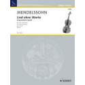 Mendelssohn - Songs without words op.30/3 voor cello en piano