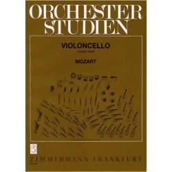 Mozart - Orchester Studien voor cello