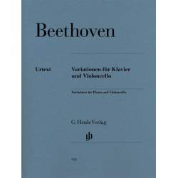 Beethoven - Variations pour violoncelle et piano