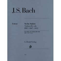 Bach - 6 Suites for cello (Ed. Henle)