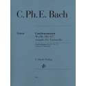 Carl Philip Emmanuel Bach - Sonates pour viole de gambe arrangées pour violoncelle