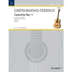 Castelunovo-Tedesco - Concerto n°1 op.99 pour guitare et piano