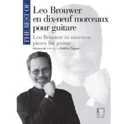Brouwer - 19 pieces for guitar