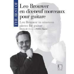 Brouwer - Dix-neuf morceaux pour guitare