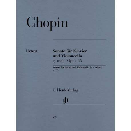 Chopin - Sonate en sol mineur Opus 65 pour violoncelle et piano
