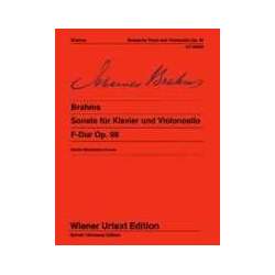 Brahms - Sonate en fa majeur op.99 pour violoncelle et piano