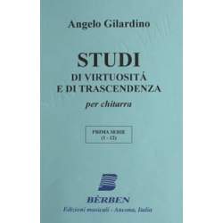 Gilardino - Etudes de virtuosité vol.1 pour guitare